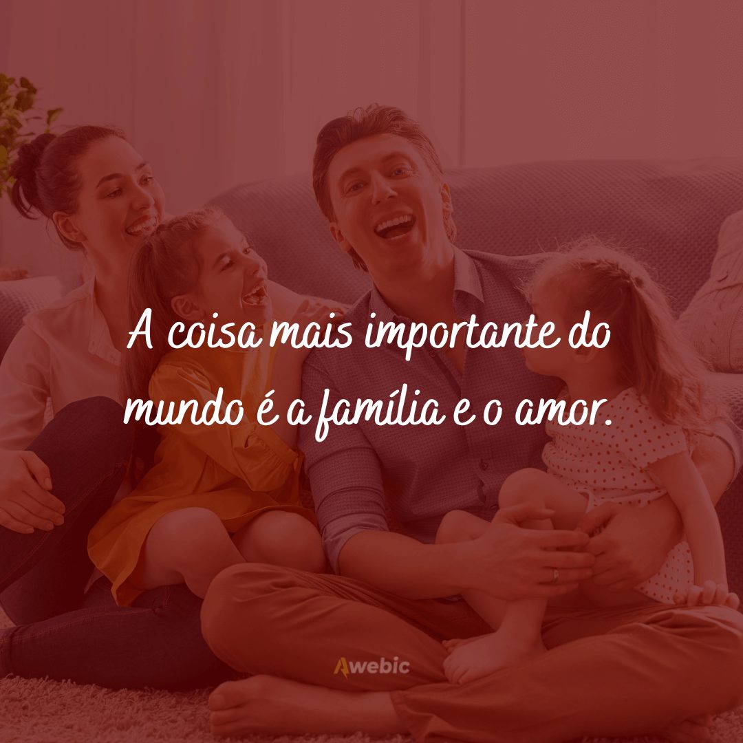 frases de gratidão a família