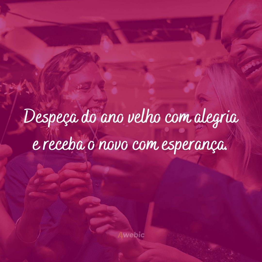 Frases curtas de Ano Novo