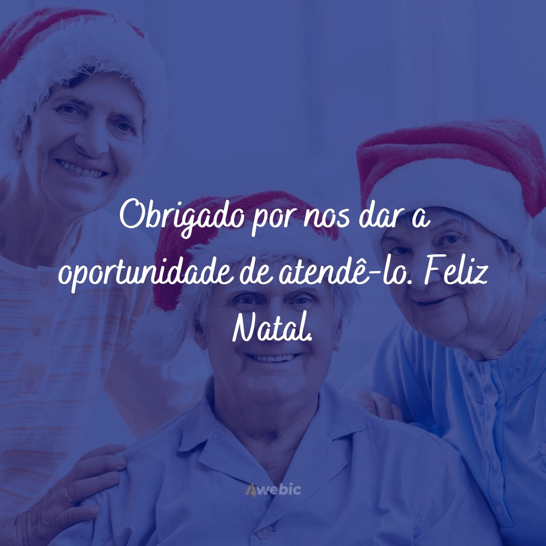 frases de Natal para clientes