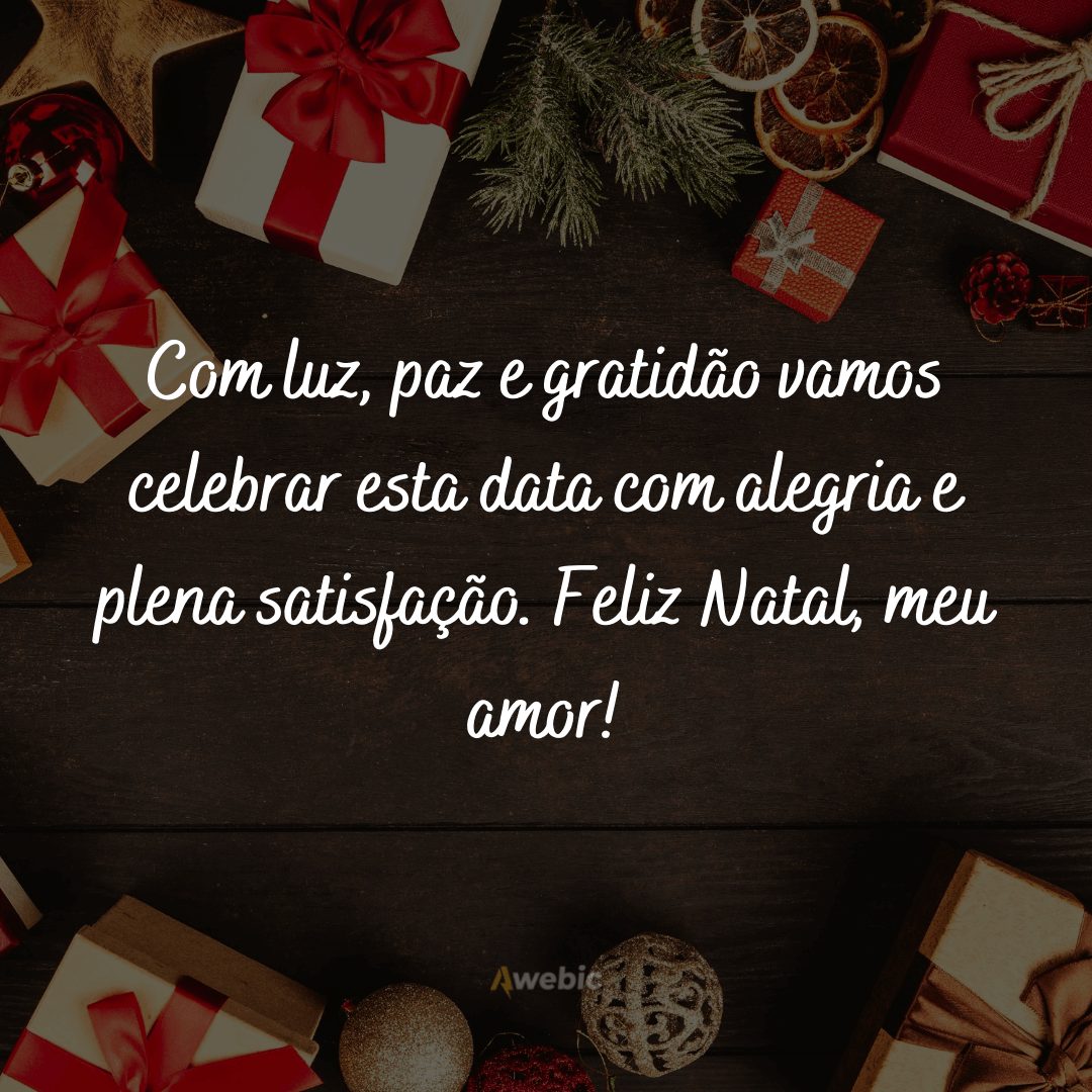 lindas mensagens de Natal