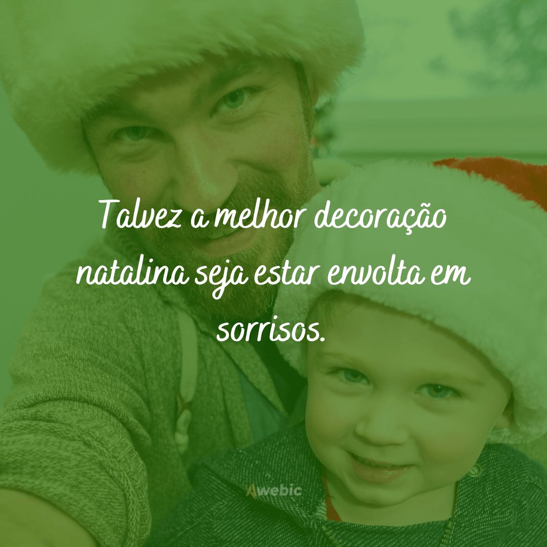 frases curtas de Natal