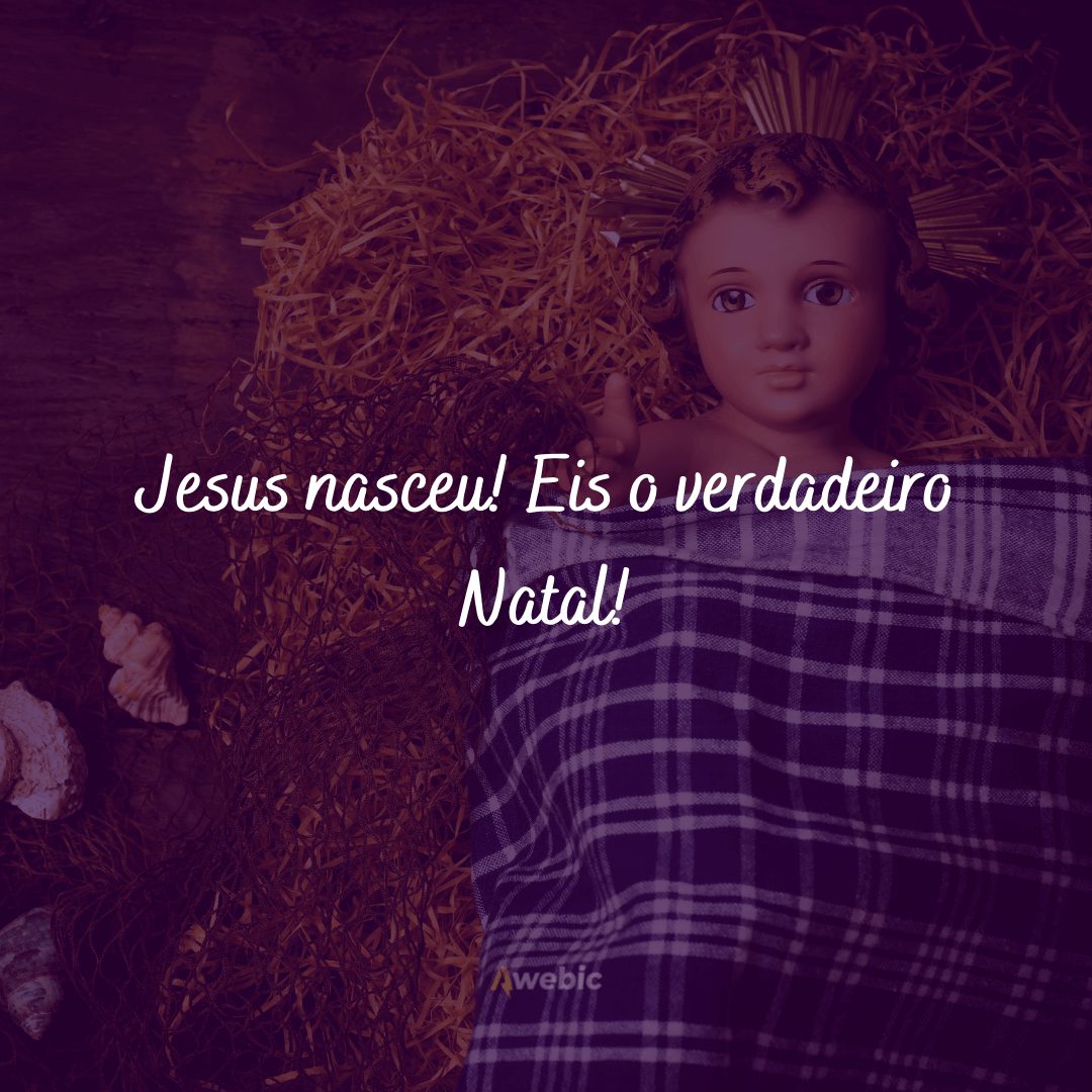 frases nascimento de jesus