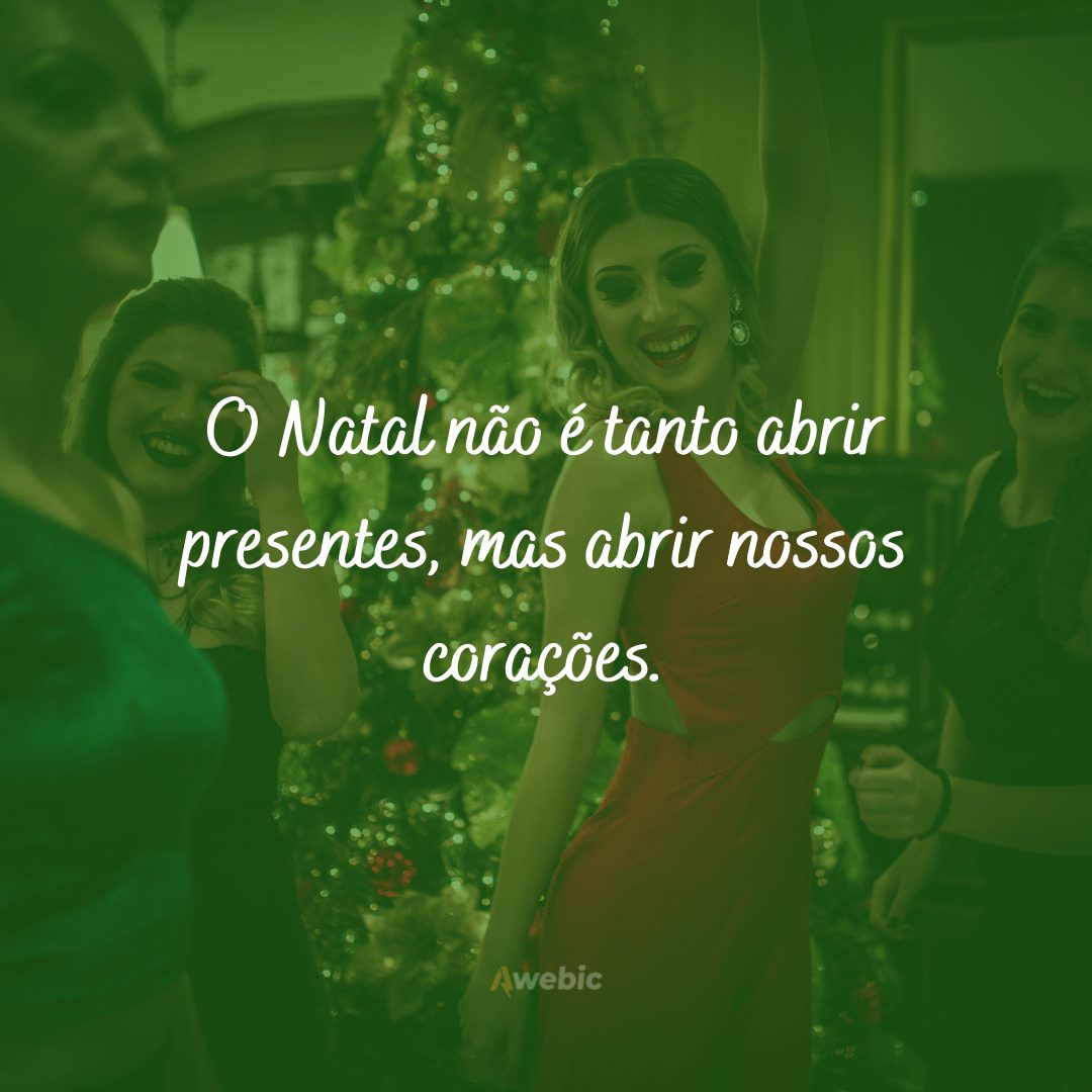 legendas para fotos de Natal