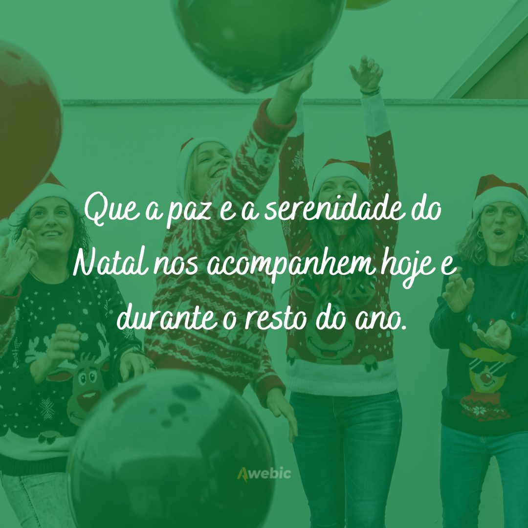 frases doces de Natal para familiares