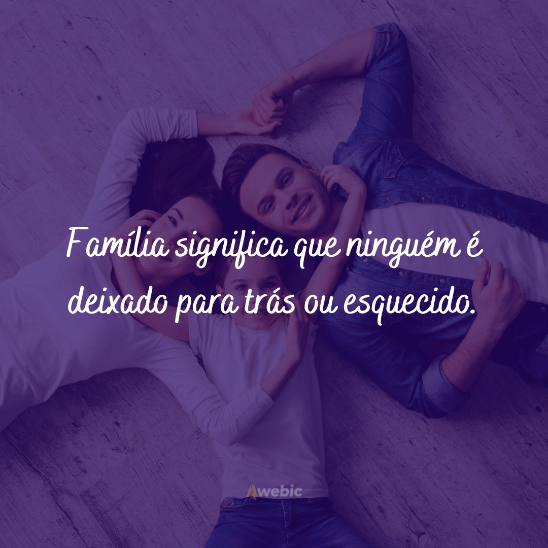 frases de gratidão a família