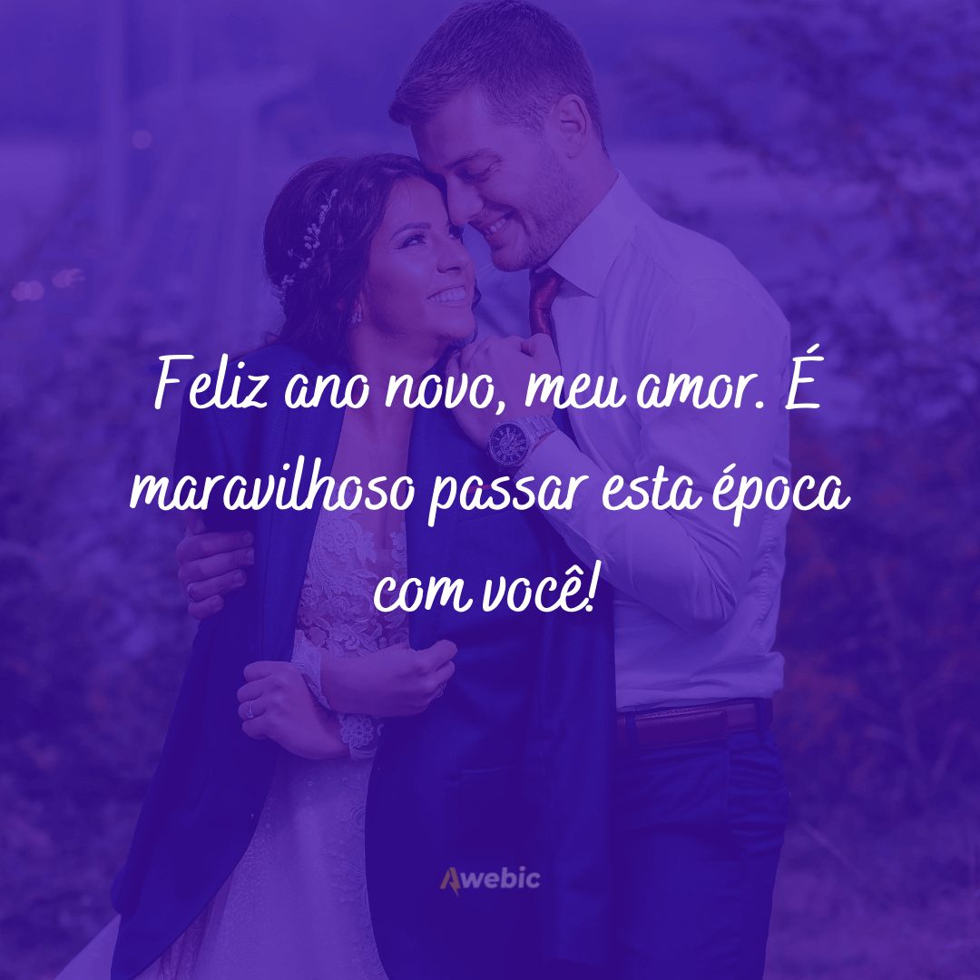 Frases de Ano Novo para o namorado