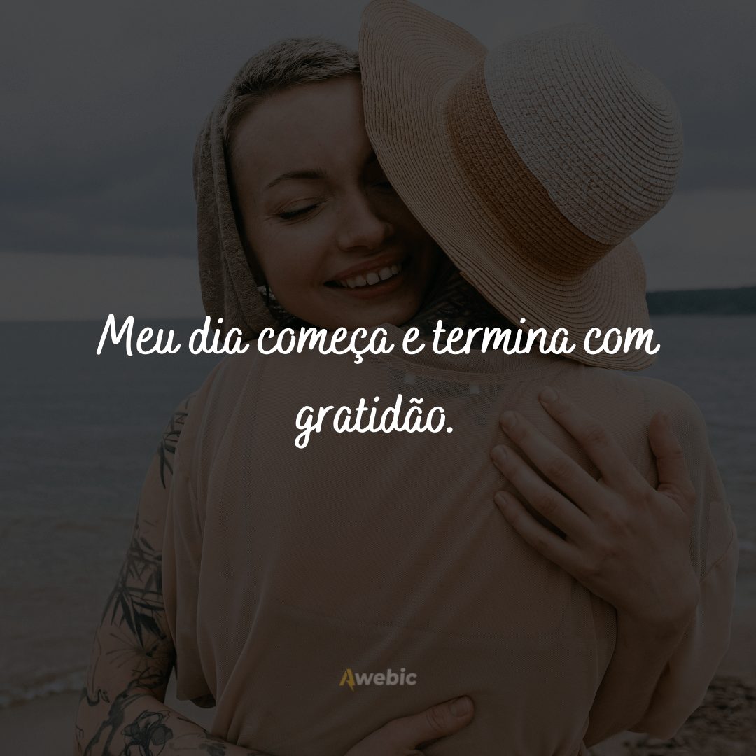 frases de agradecimento e gratidão