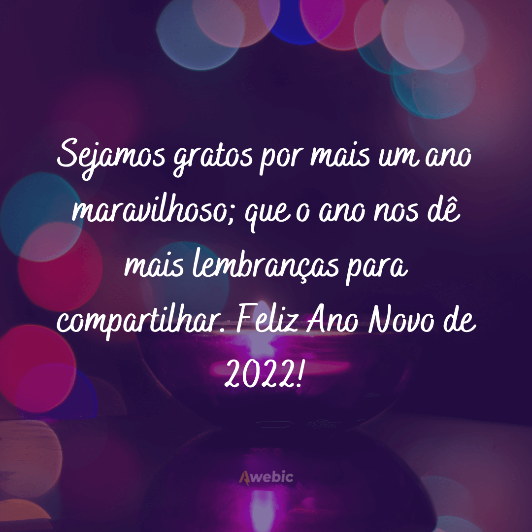 frases de Ano Novo