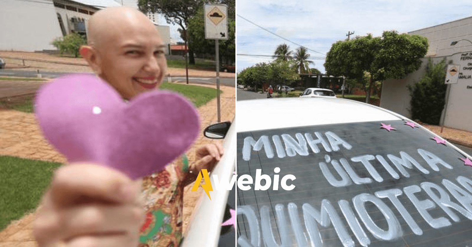 VITÓRIA! Professora emociona ao comemorar cura de um câncer de mama