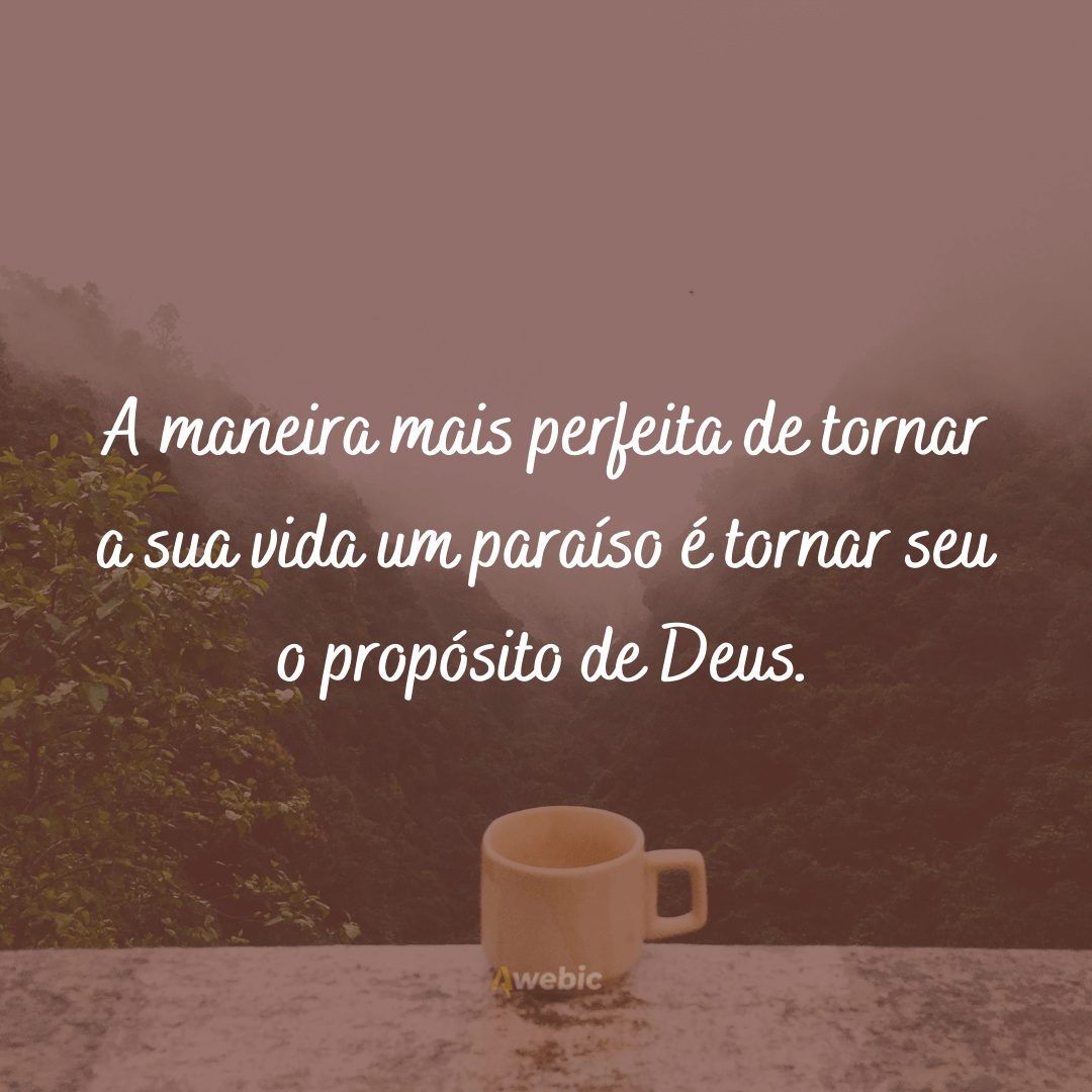 mensagens de bom dia com Deus