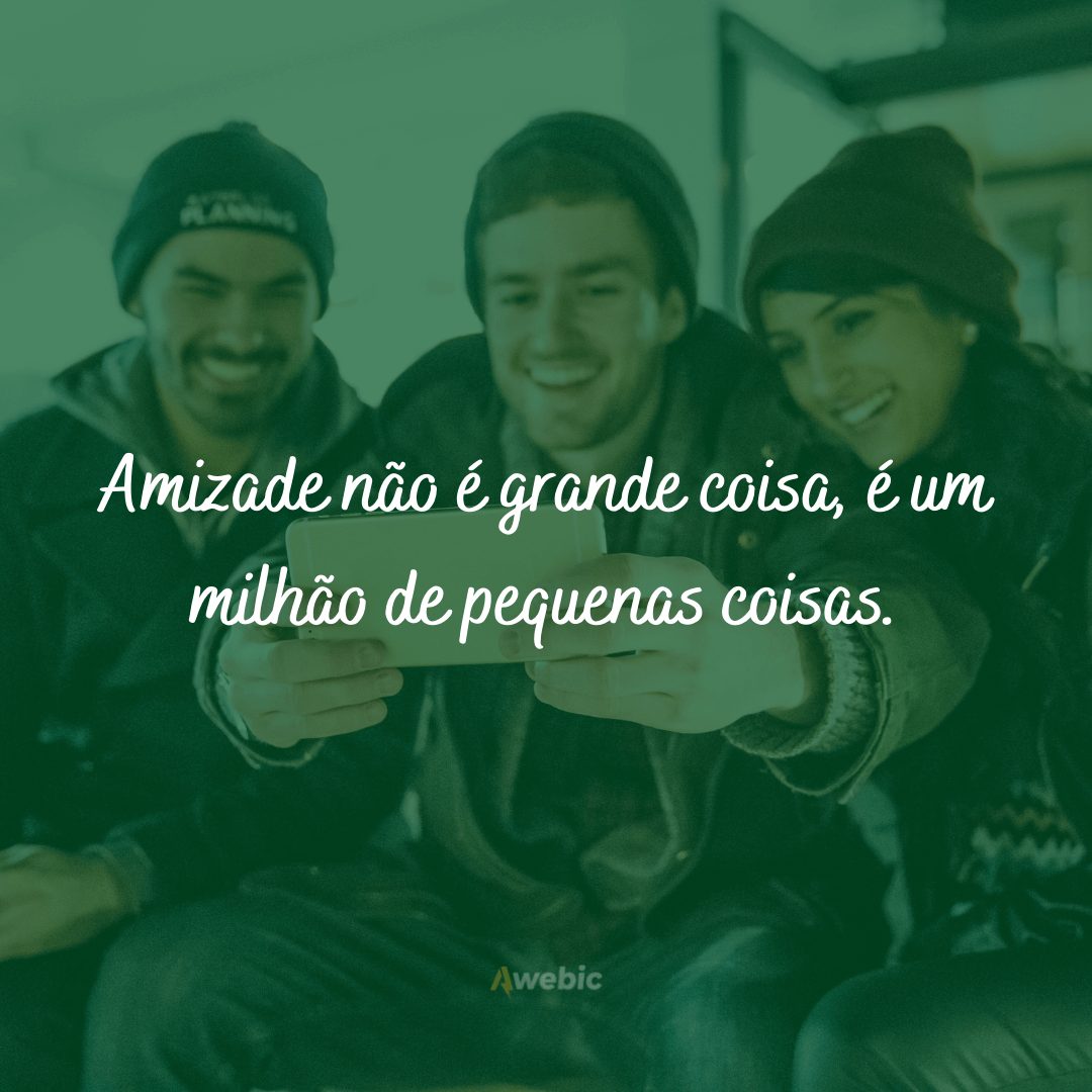 Legendas para fotos com amigos