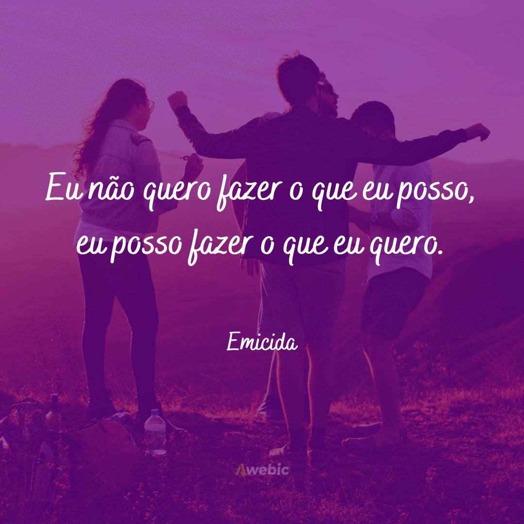 frases do Emicida