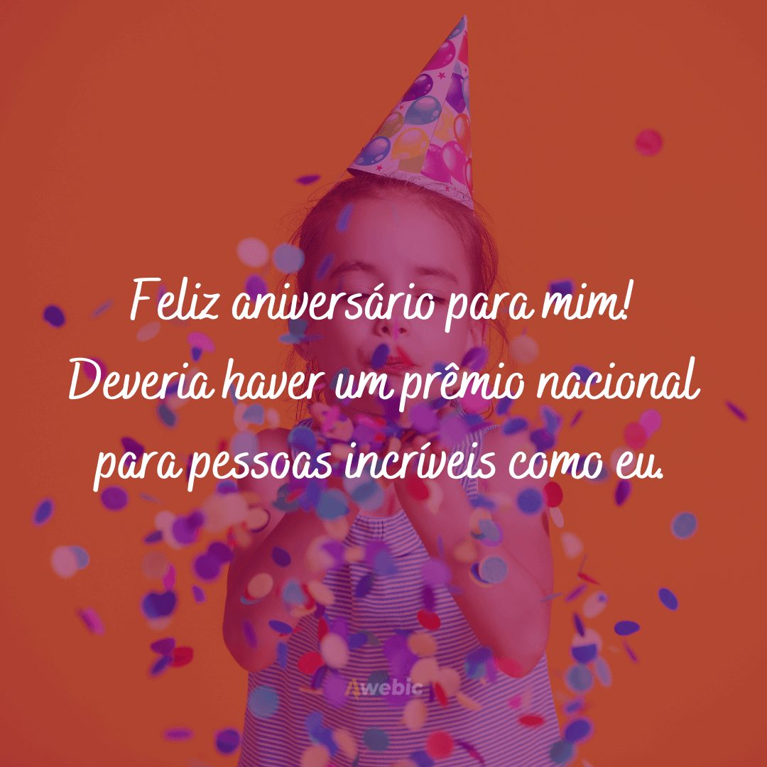 frases de aniversário para mim