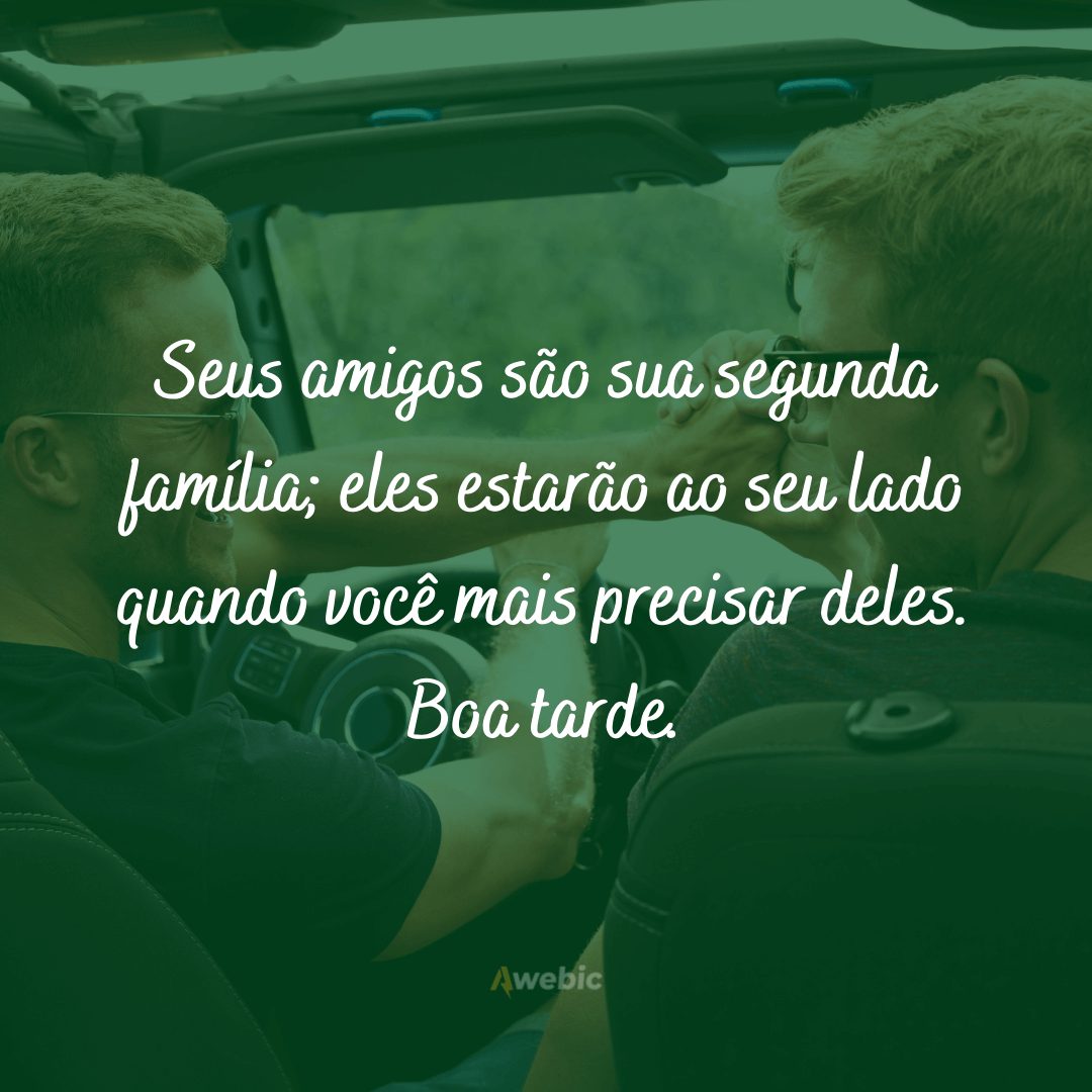 mensagens de boa tarde para amigos