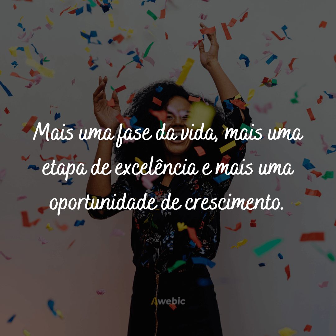 frases de aniversário para mim