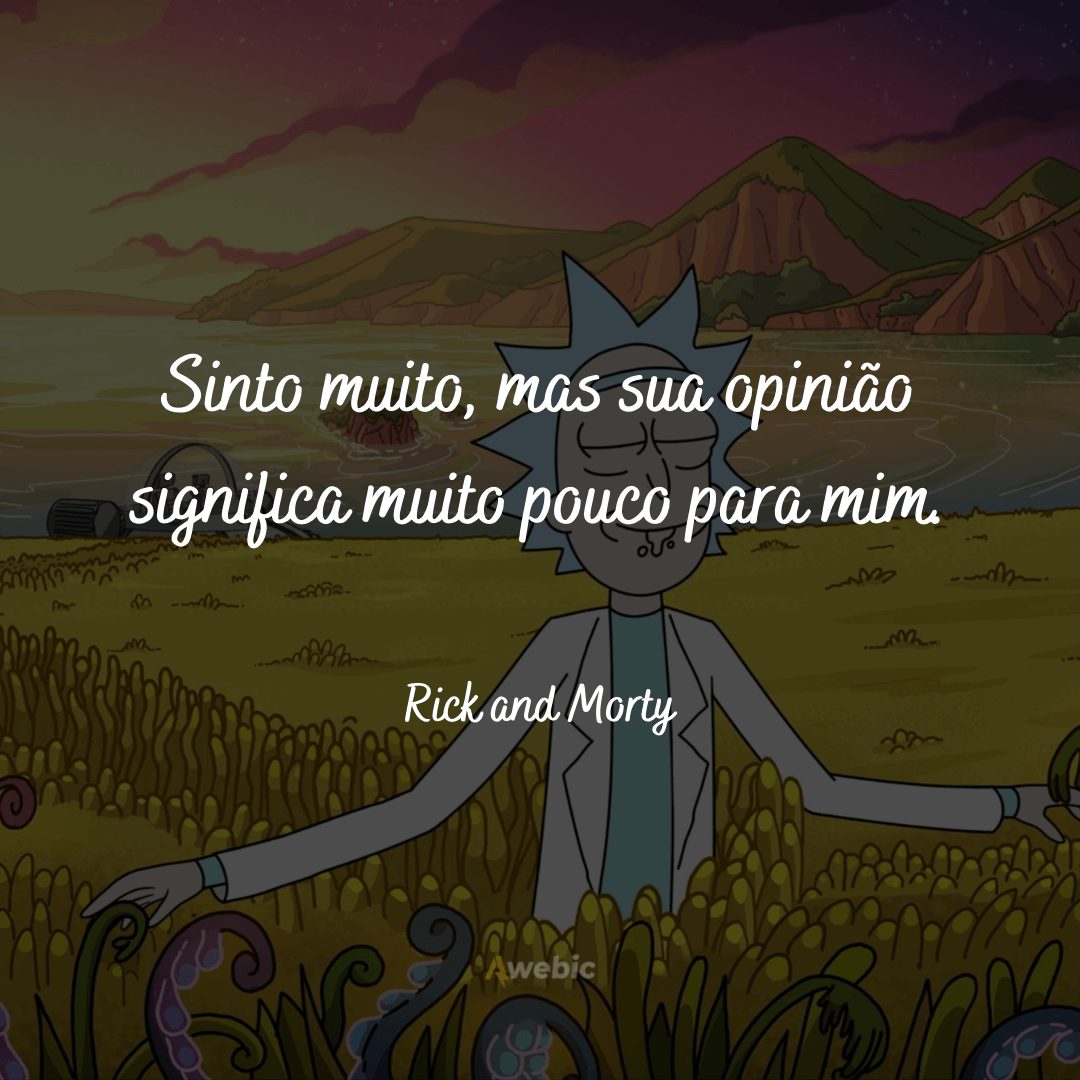 Frases de Rick and Morty