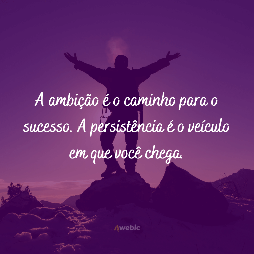 Frases de persistência