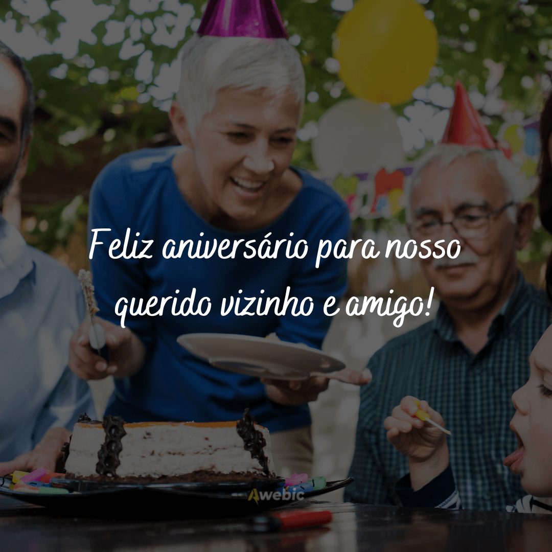 mensagens de aniversário para vizinho