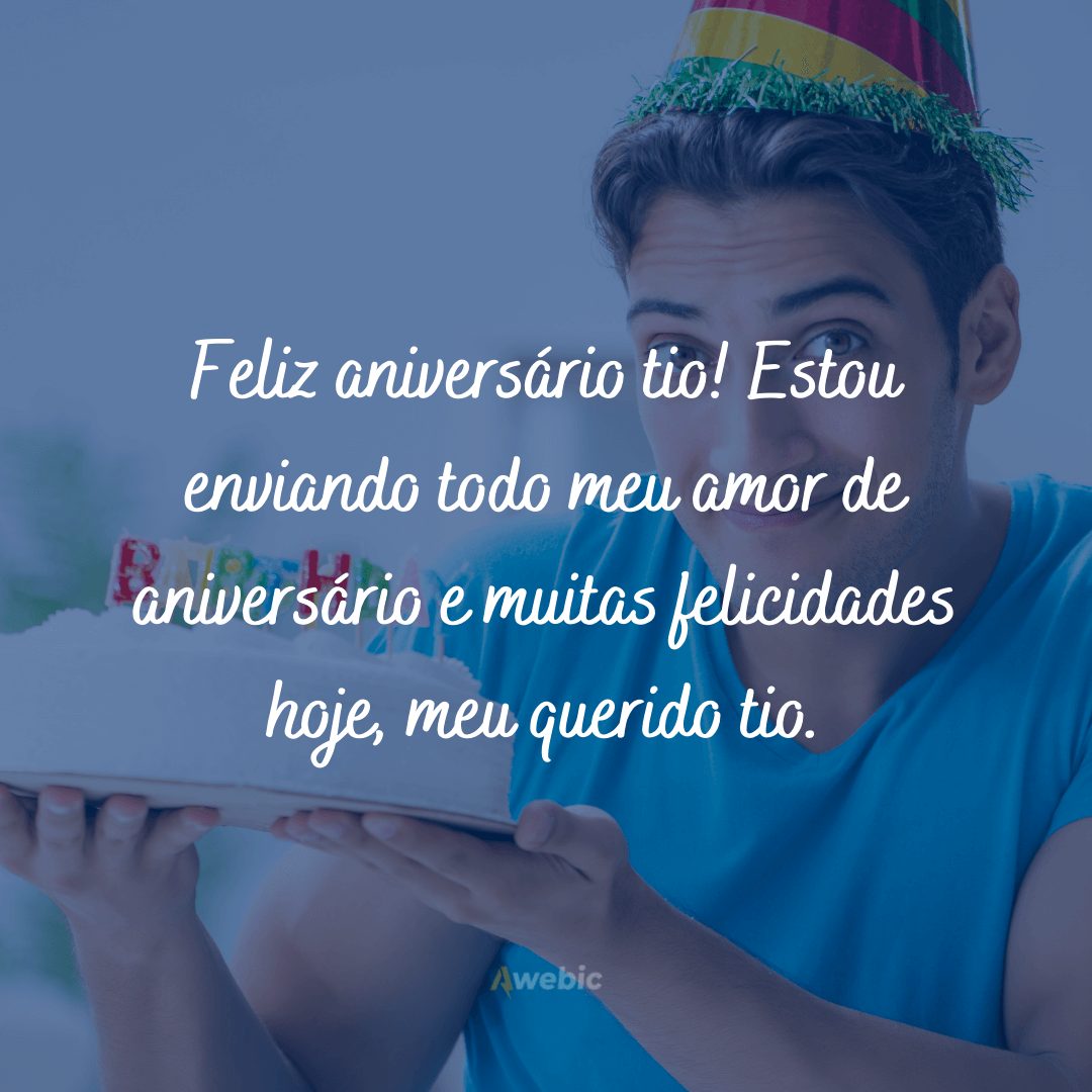 frases de aniversário para tio