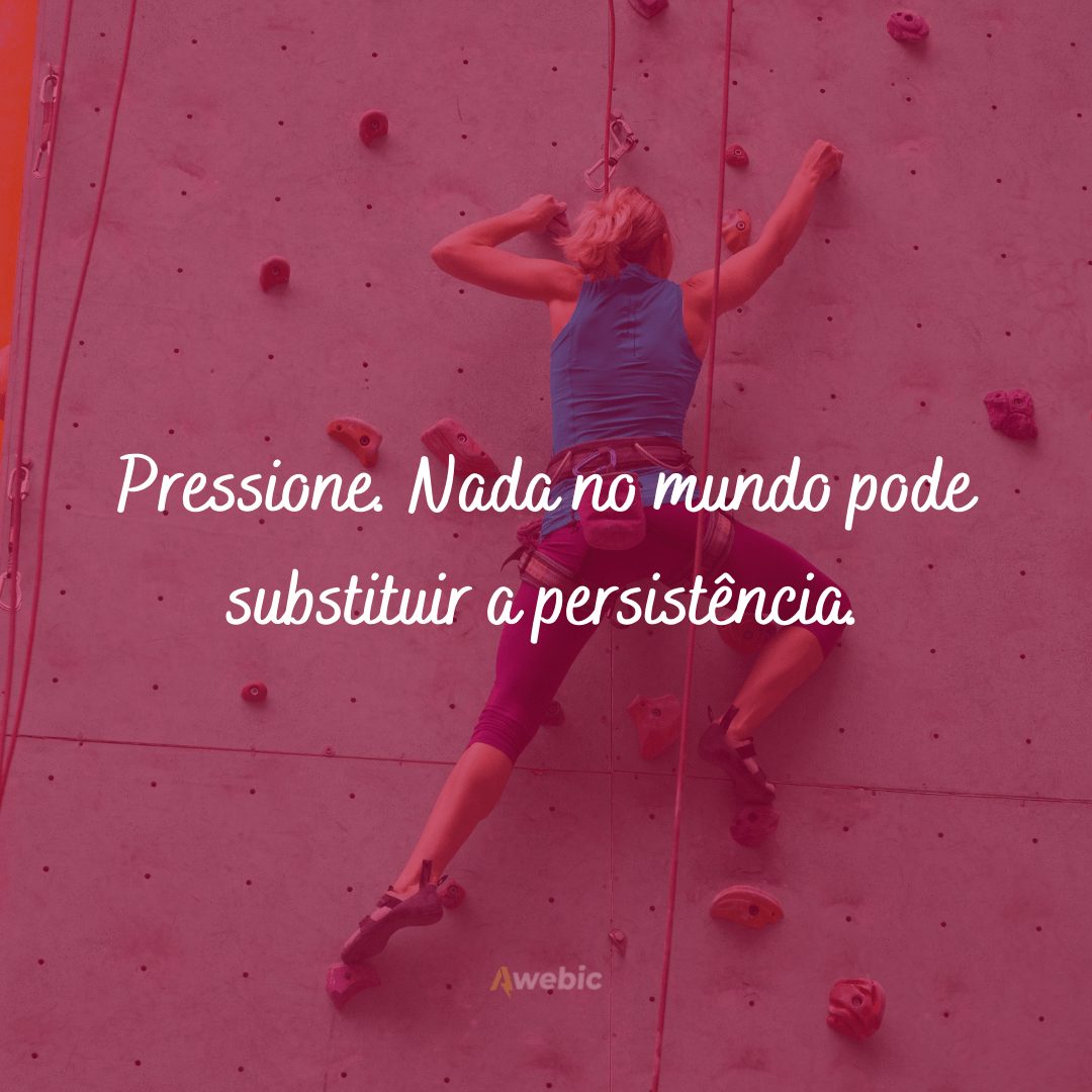 Frases de persistência