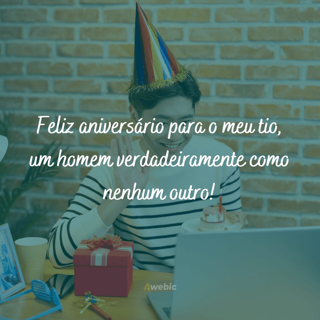 frases de aniversário para tio