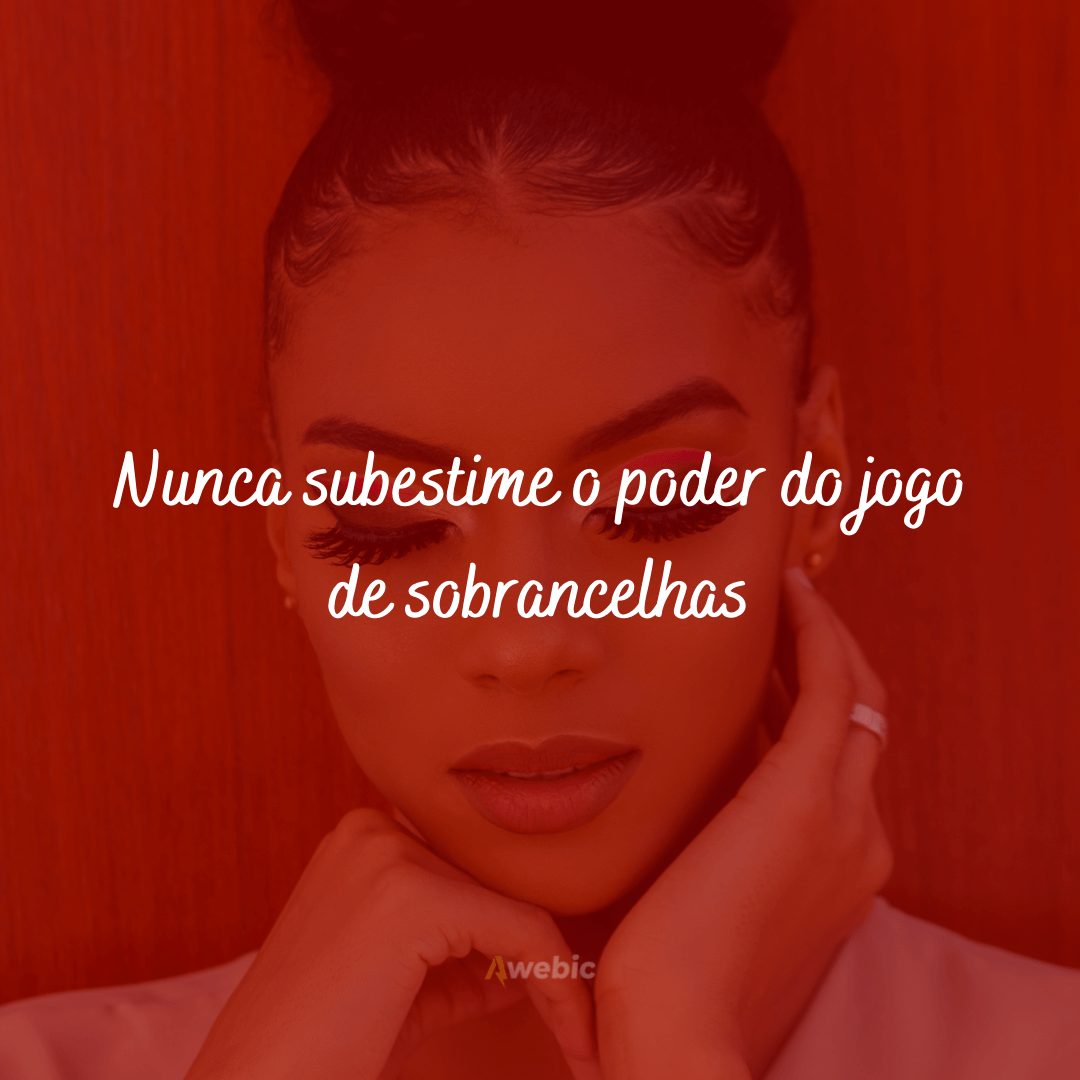 frases de maquiagem