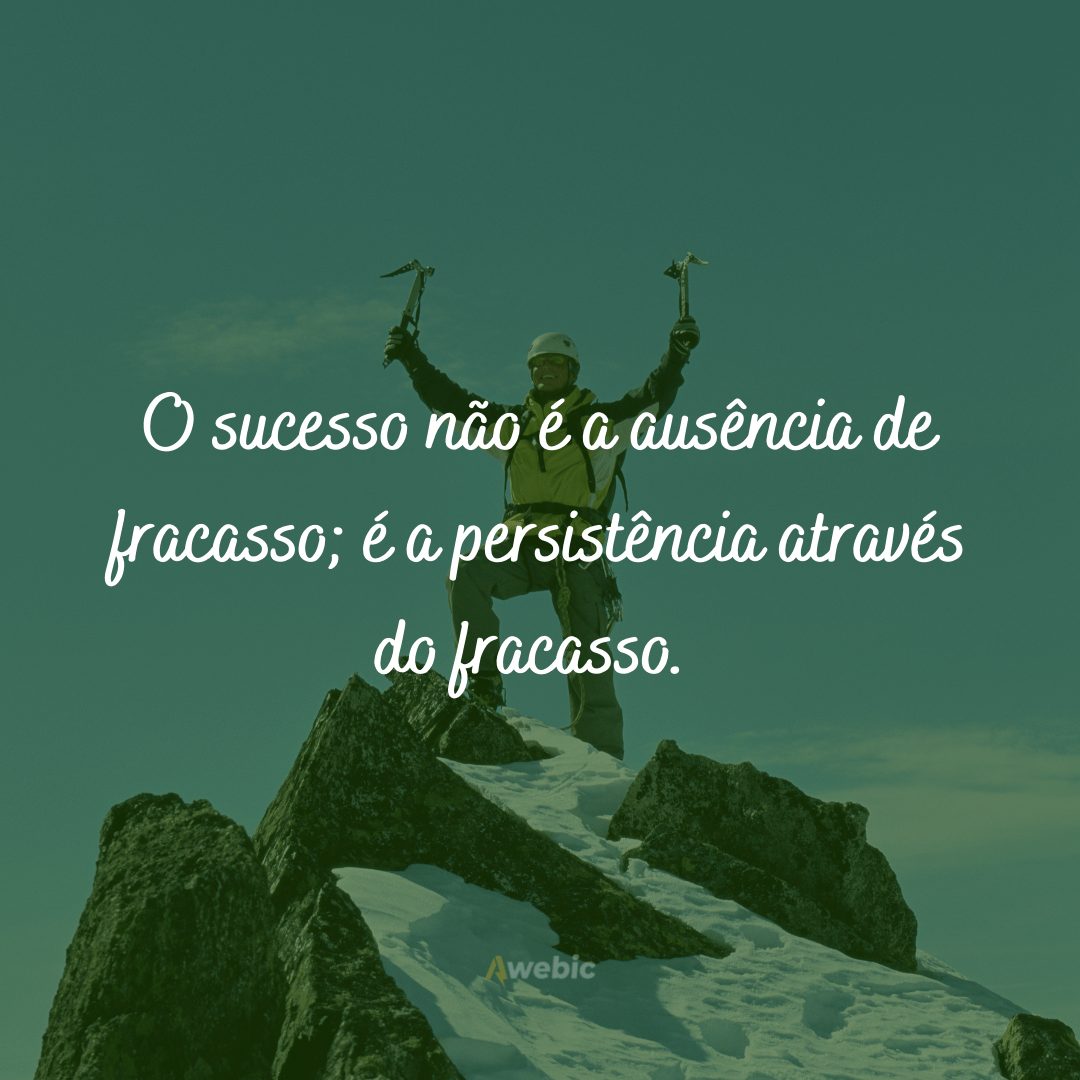 Frases de persistência