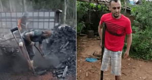 Homem que teve perna triturada por trator ganha vaquinha e vê meta  ultrapassada em 24h