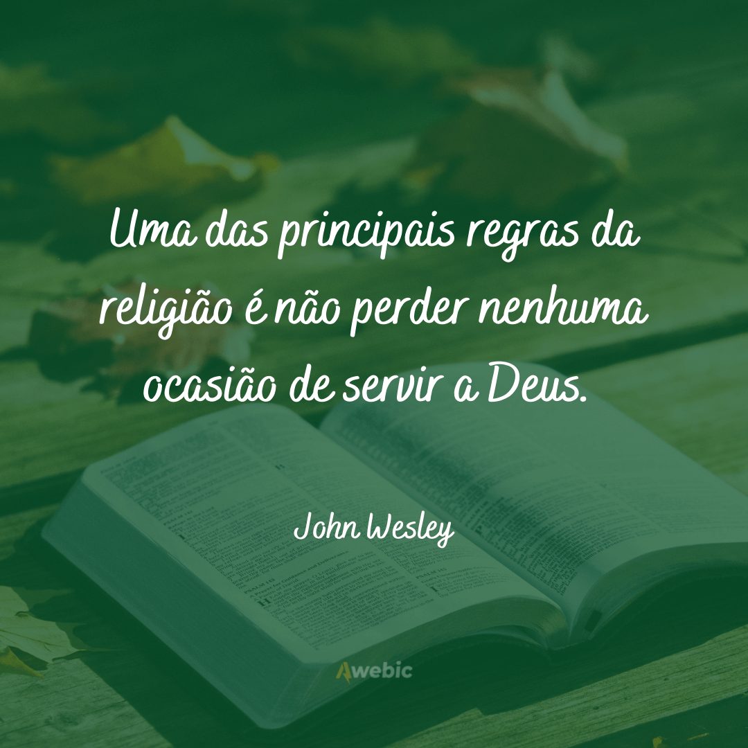 Frases John Wesley