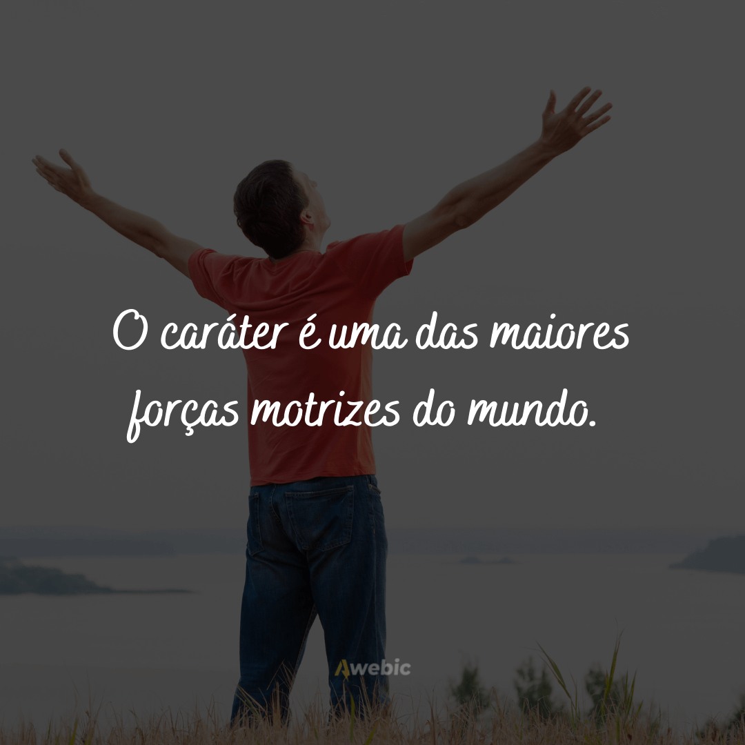 frases de caráter