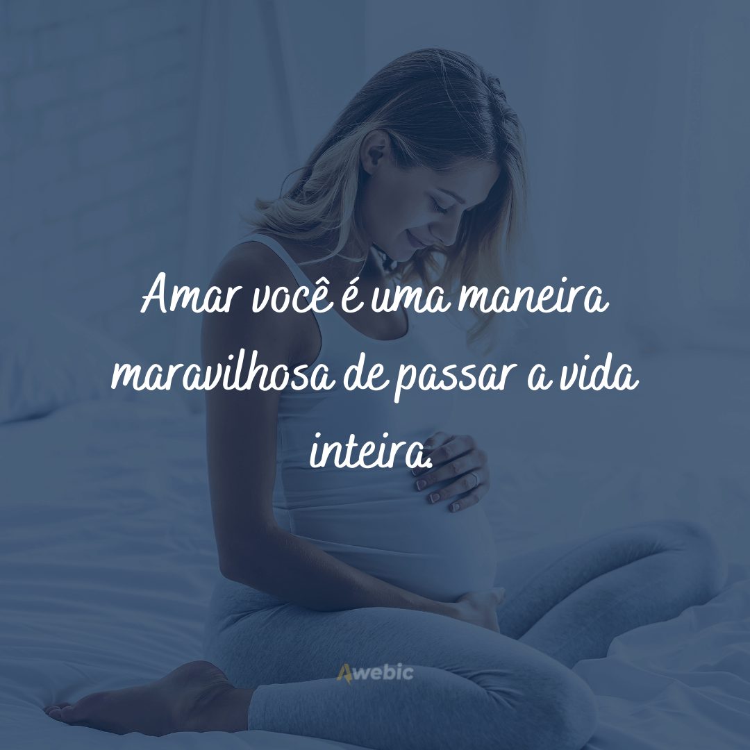 Frases de bebê na barriga para o papai