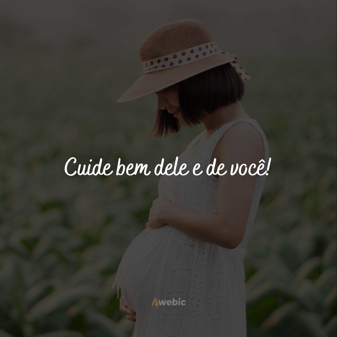 mamãe para bebê na barriga