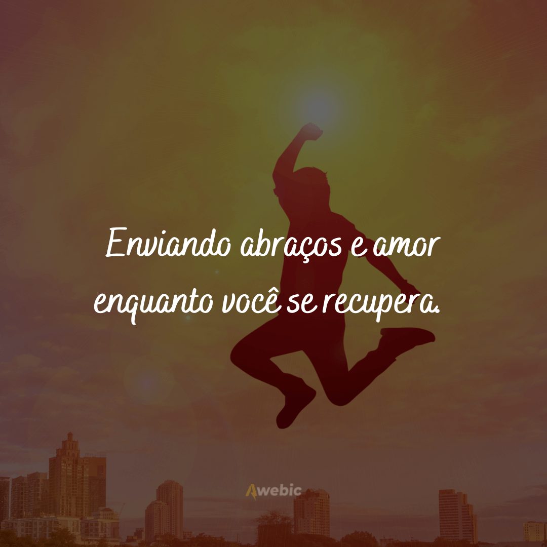 Frases para quem está doente