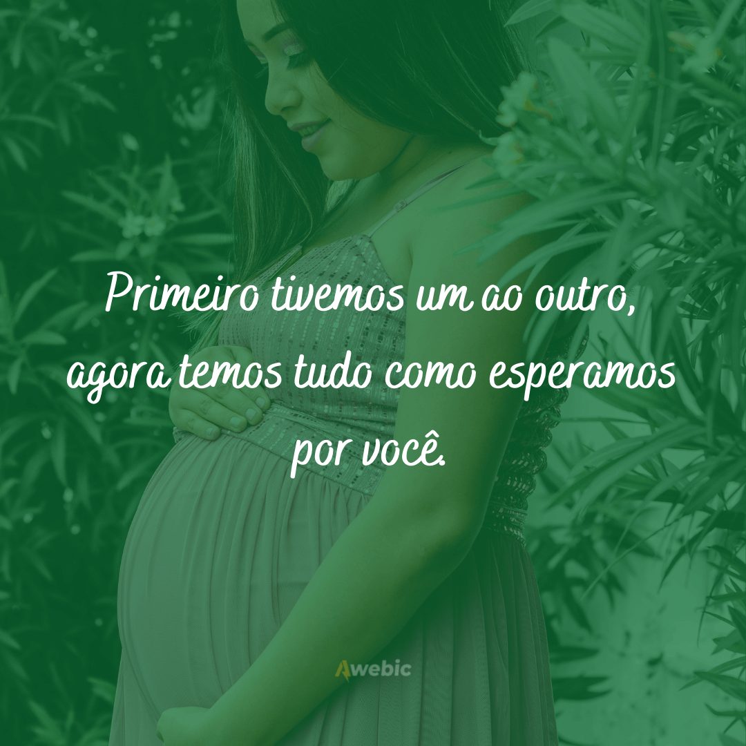 Frases de bebê na barriga para o papai