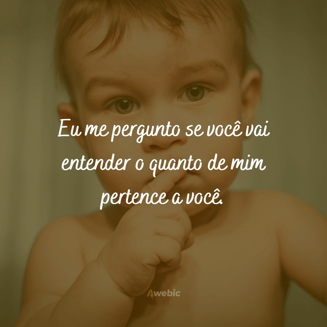 Frases para foto de bebê