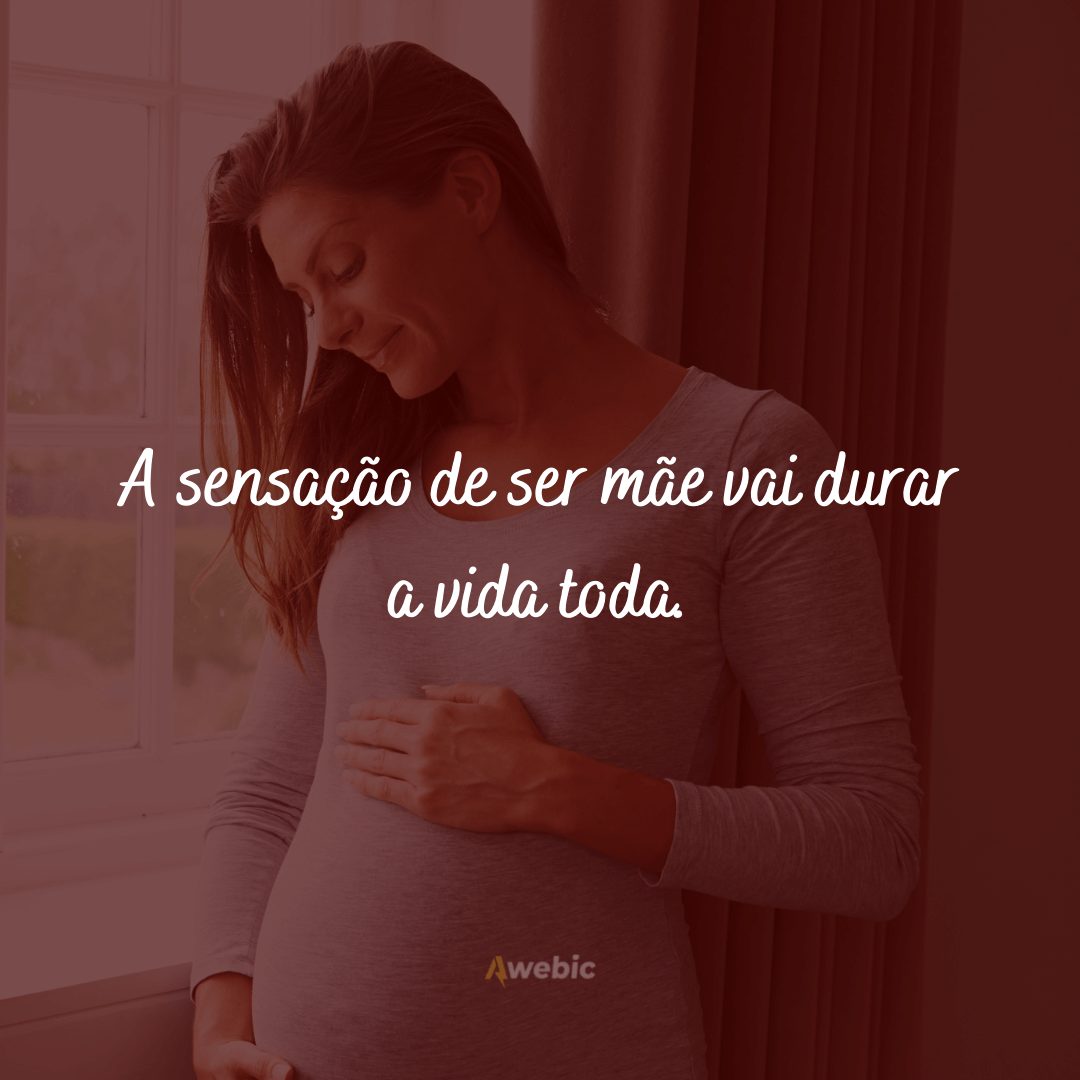 mamãe para bebê na barriga