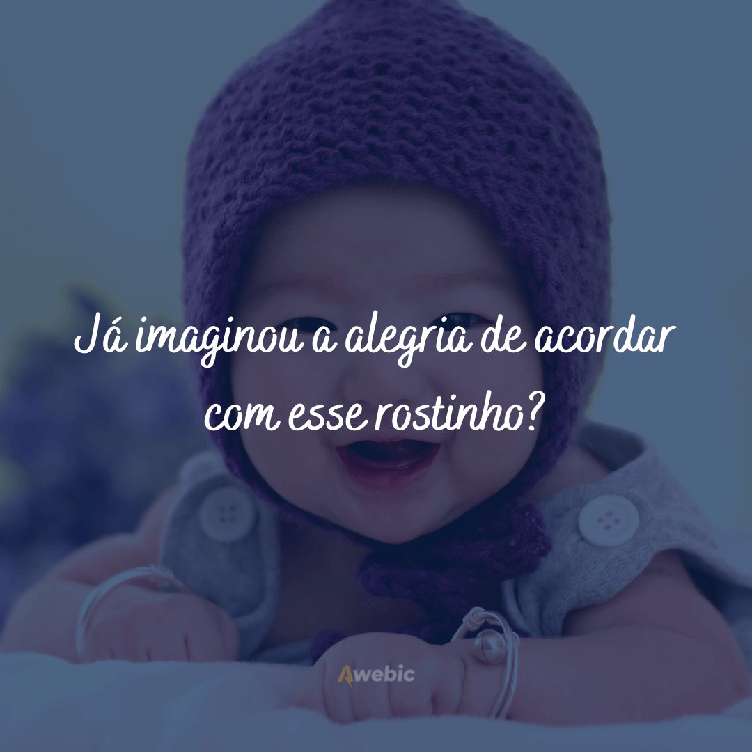 Frases para foto de bebê