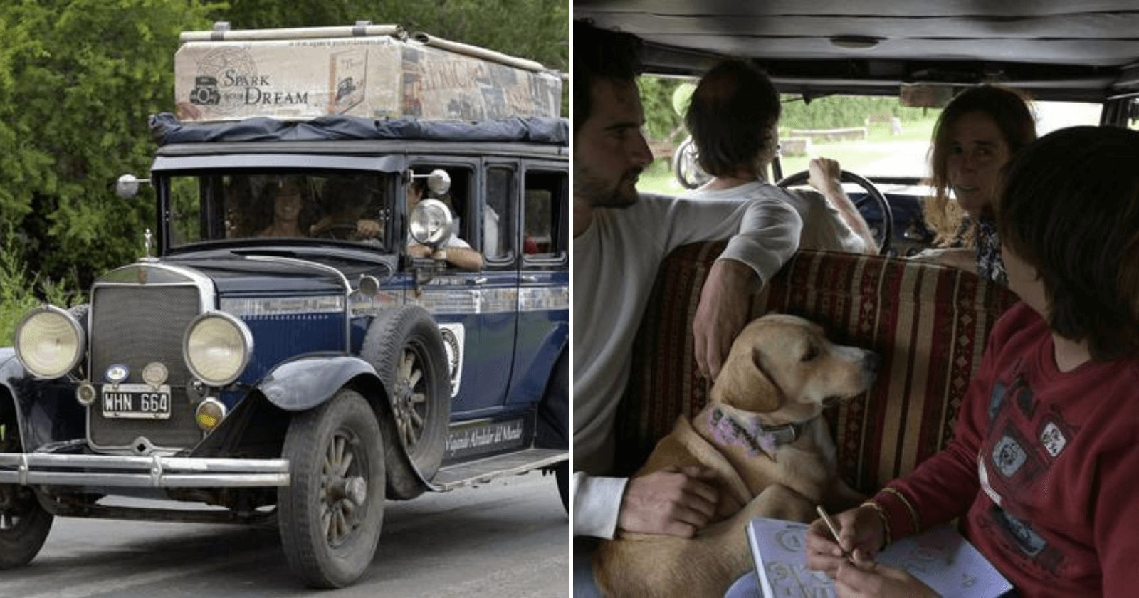 Volta ao mundo em 22 anos: família percorre 102 países a bordo de carro de época