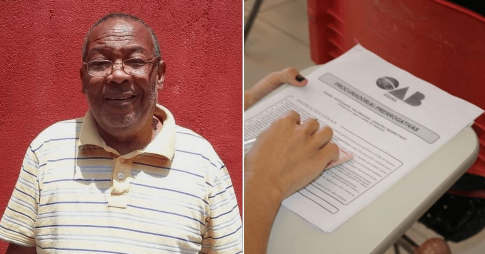 Morador da periferia se forma em Direito aos 61 anos e agora sonha com OAB