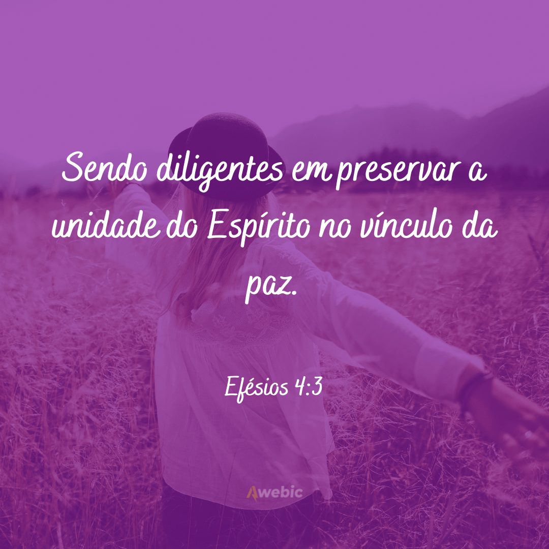 Versículos que falam sobre paz