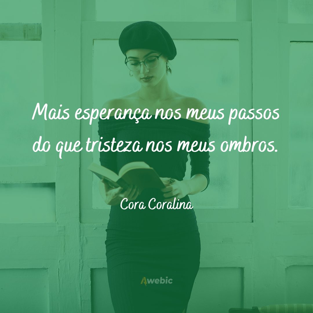 frases da Cora Coralina