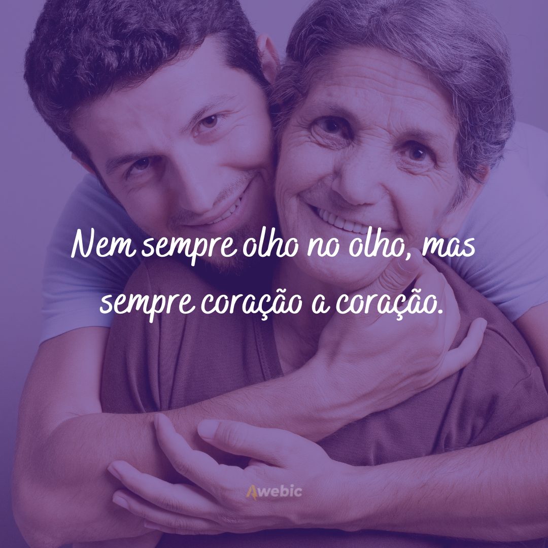 Legendas para fotos com mãe