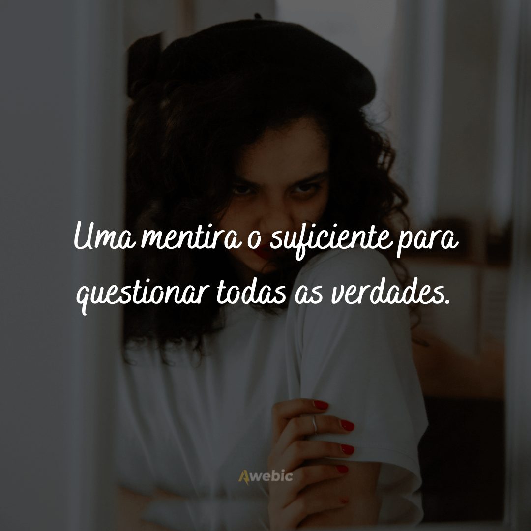 frases sobre mentira