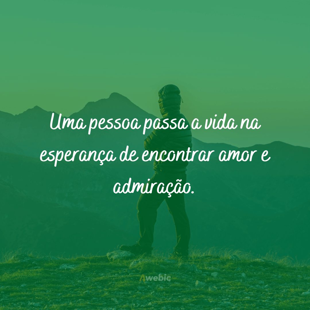 frases de admiração