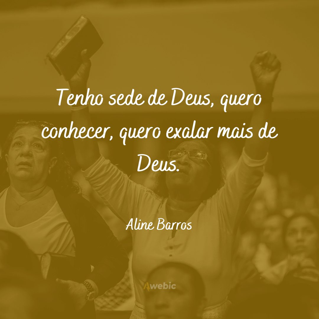 frases da Aline Barros