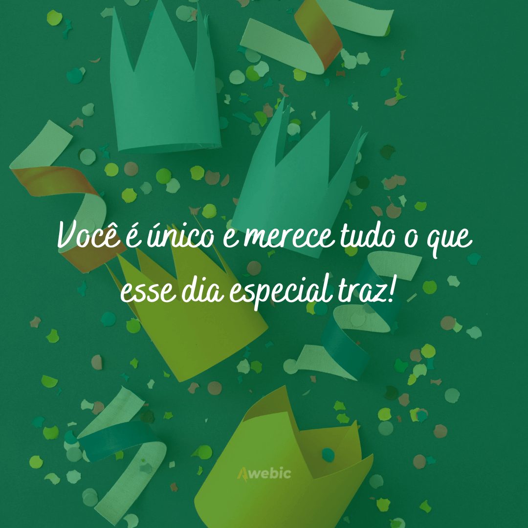 frases de aniversário com emoji