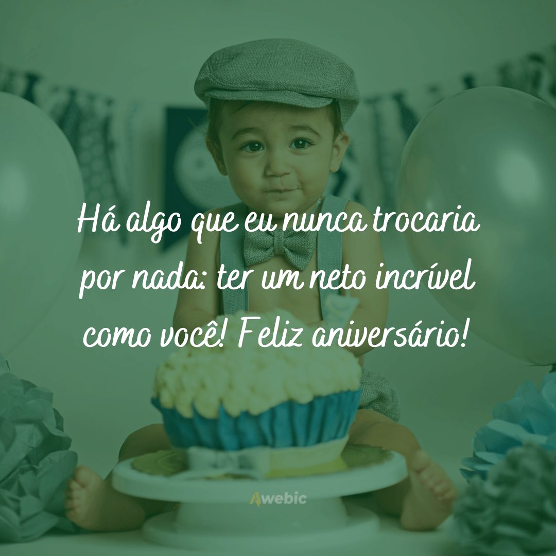 Frases de aniversário para netos