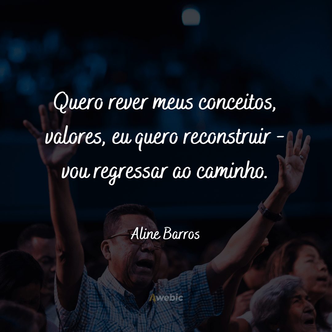 frases da Aline Barros