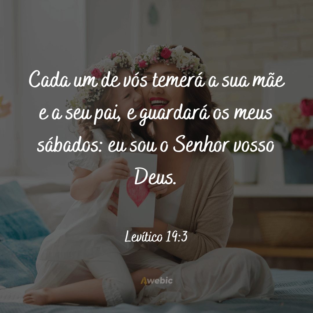 Versículos de Dia das Mães