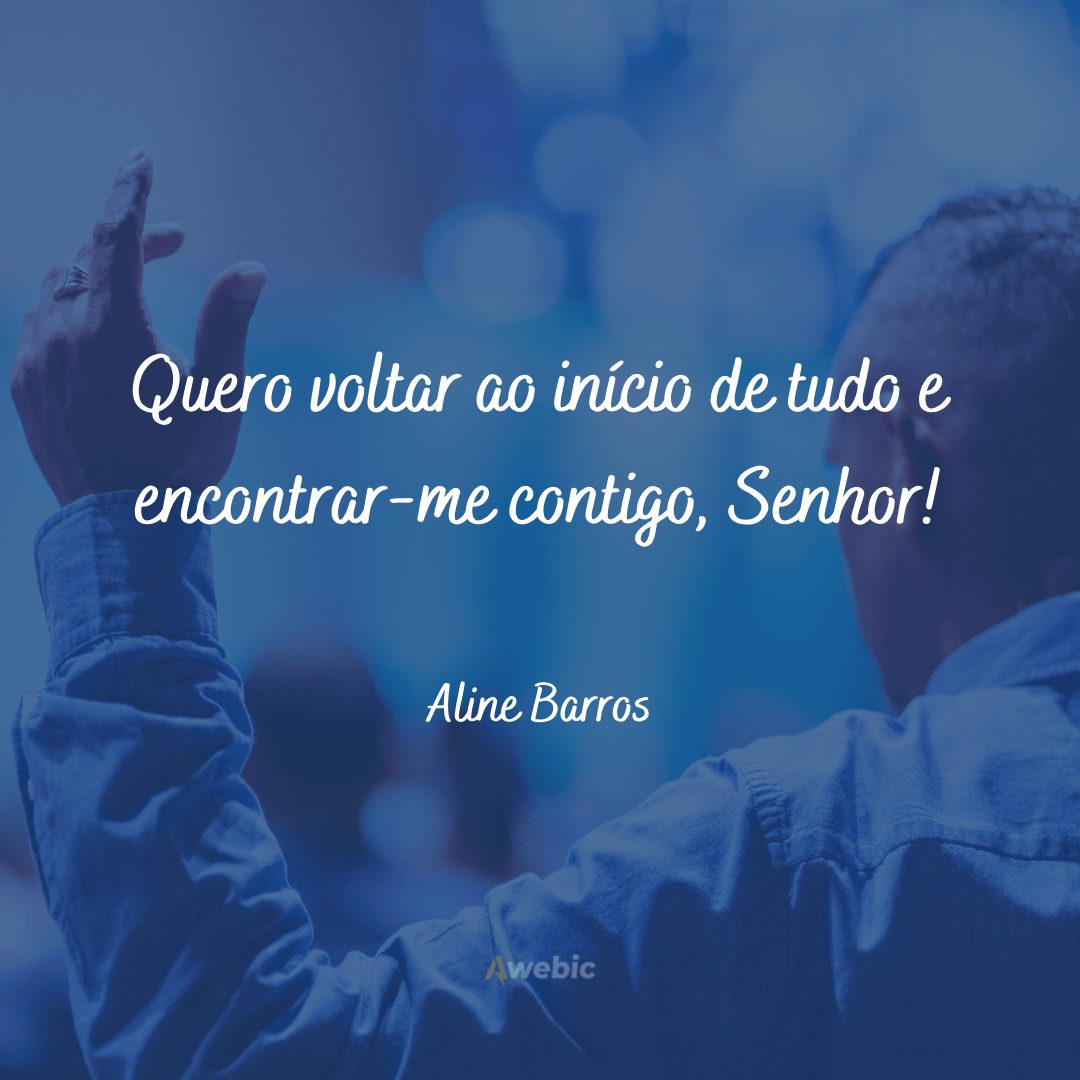 frases da Aline Barros